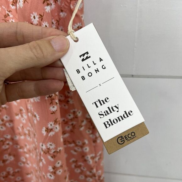 NEW BILLABONG x The Salty Blonde Just Because Dress Size Medium‎ Summer Mini - Picture 7 of 16
